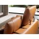 Canapele - Canapea design LUX 2 locuri Brown Leather
