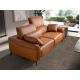 Canapele - Canapea design LUX 2 locuri Brown Leather