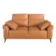 Canapele - Canapea design LUX 2 locuri Brown Leather