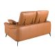 Canapele - Canapea design LUX 2 locuri Brown Leather