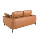 Canapele - Canapea design LUX 2 locuri Brown Leather