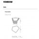 Ghivece - Ghiveci plante design decorativ modern exterior/interior FAZ POT 97x93x75cm