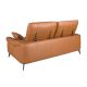 Canapele - Canapea design LUX 3 locuri Brown Leather