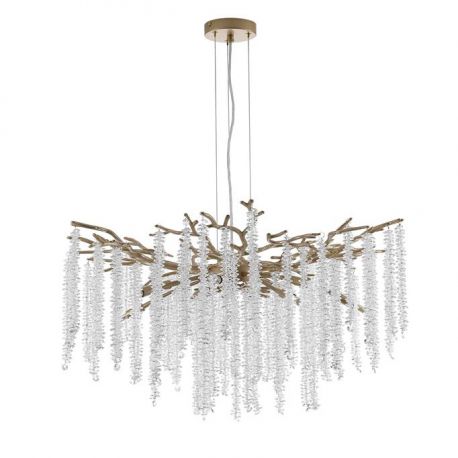 Candelabre, Lustre - Lustra suspendata cristal design lux elegant BELLE 10L