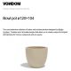 Ghivece - Ghiveci plante design decorativ modern exterior/interior CUENCO BOWL POT 120x104cm