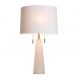 Veioze - Veioza, Lampa de masa, Alabastru, Textil Alb, Linen