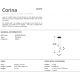 Pendule, Lustre suspendate - Lustra cu 3 pendule LED design modern Corina negru/ cupru