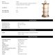 Lampi decorative si solare - Lampa de masa pentru exterior, Protectie IP44, Kyle L
