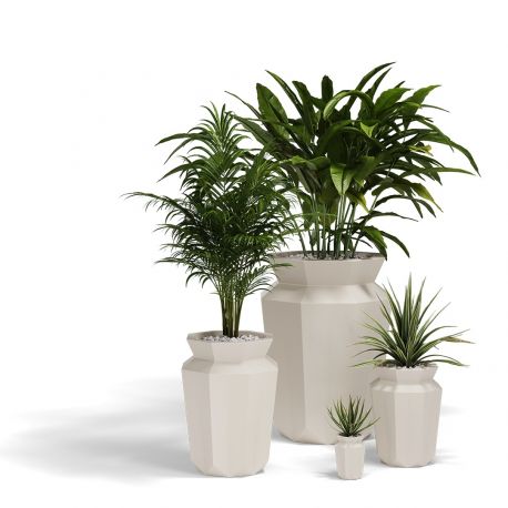 Ghivece - Ghiveci plante design decorativ modern exterior/interior ORIGAMI Hasu 57x57x80cm