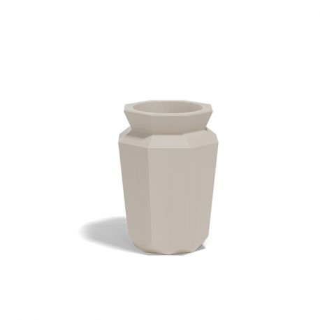 Ghivece - Ghiveci plante design decorativ modern exterior/interior ORIGAMI Hasu 17,8×17,8×25cm