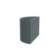 Ghivece - Set de 2 Ghivece plante pe colt design decorativ exterior/interior Angular pot 55x39x55cm