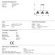 Pendule, Lustre suspendate - Lustra suspendata din metal design moderm Irias 3L negru/cupru