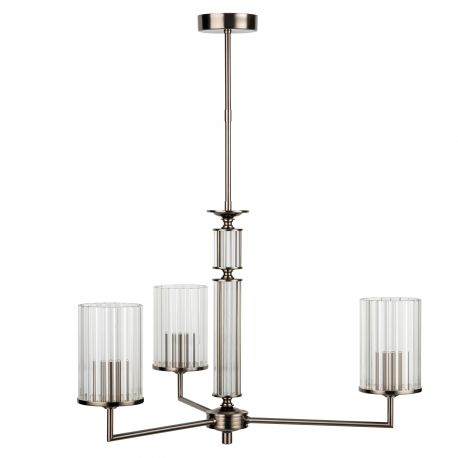 Candelabre, Lustre - Lustra 3 brate moderna realizata manual Artu Ryfel