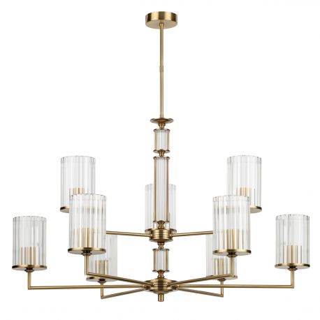 Candelabre, Lustre - Lustra 9 brate moderna realizata manual Artu Ryfel