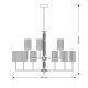 Candelabre, Lustre - Lustra 9 brate moderna realizata manual Artu Ryfel