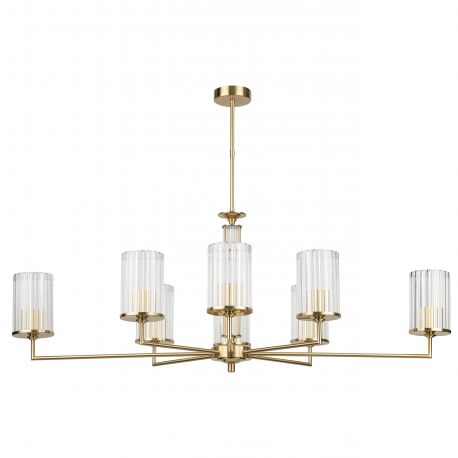 Candelabre, Lustre - Lustra 8 brate moderna realizata manual Artu Ryfel