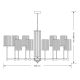 Candelabre, Lustre - Lustra 10 brate moderna realizata manual Empoli Ryfel