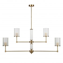 Candelabre, Lustre - Lustra 4 brate moderna realizata manual Empoli Ryfel