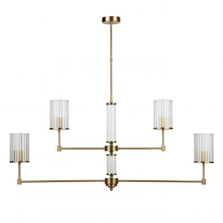 Candelabre, Lustre - Lustra 4 brate moderna realizata manual Empoli Ryfel
