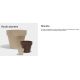 Ghivece - Set de 4 Ghivece plante design decorativ exterior/interior MACETA PLANTER 30×26cm