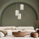 Pendule, Lustre suspendate - Lustra suspendata design modern realizata manual Natura