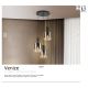 Pendule, Lustre suspendate - Lustra suspendata design moderm Venize 3L