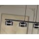 Pendule, Lustre suspendate - Lustra LED suspendata design modern Olaia 4L Fumuriu