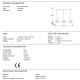 Pendule, Lustre suspendate - Lustra suspendata design moderm Alessia 3L