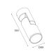 Aplice - Aplica de perete Exterior, Protectie IP65, NOCTURNE