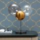 Veioza, Lampa de masa deosebita design LUX Atomo