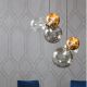 Pendule, Lustre suspendate - Lustra suspendata deosebita design LUX Atomo