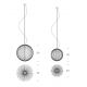 Pendule, Lustre suspendate - Lustra LED suspendata deosebita design LUX Mandala 40cm