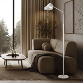 Lampadare - Lampadar/Lampa de podea LED design modern Esino alb