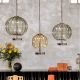 Lustra suspendata LED deosebita design LUX Pagoda 19cm
