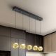 Pendule, Lustre suspendate - Lustra LED suspendata design decorativ modern Zaria 5L