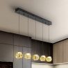 Lustra LED suspendata design decorativ modern Zaria 5L