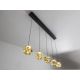 Pendule, Lustre suspendate - Lustra LED suspendata design decorativ modern Zaria 5L
