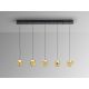 Pendule, Lustre suspendate - Lustra LED suspendata design decorativ modern Zaria 5L
