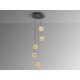 Pendule, Lustre suspendate - Lustra LED suspendata design decorativ modern Zaria 5L