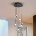 Lustra LED suspendata design decorativ modern Zaria 5L