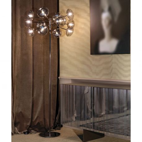 Lampadare - Lampadar, Lampa de podea LUX, Sticla Suflata, Breath