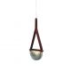 Pendule, Lustre suspendate - Lustra LED LUX, Lemn masiv, Sticla Topita, Dalì