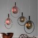 Pendule, Lustre suspendate - Lustra LUX, Lemn, Sticla fuzionata, Dreamy 48x65cm