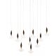 Pendule, Lustre suspendate - Pendul, Lustra suspendata deosebita design LUX Étoile 01