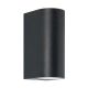 Aplice - Aplica de perete Exterior, Protectie IP44, 2xGU10, HARMONIA