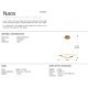 Pendule, Lustre suspendate - Lustra Suspendata Moderna, LED Naos