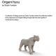 Decoratiuni - Decoratiune/ Statueta exterior sau interior ORIGAMI HYOU, lucios