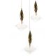 Pendule, Lustre suspendate - Lustra deosebita cu 10 pendule design LUX Étoile 04