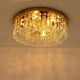 Lustre aplicate - Lustra aplicata, Plafoniera, Auriu, Sticla, BALURA 80