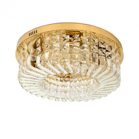 Lustre aplicate - Lustra aplicata, Plafoniera, Auriu, Sticla, BALURA 80